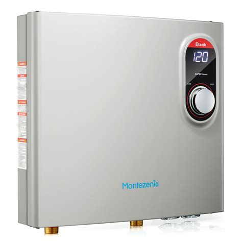 Electric Tankless Water Heater 27kW 240V, On Demand Instant Endless Hot ...