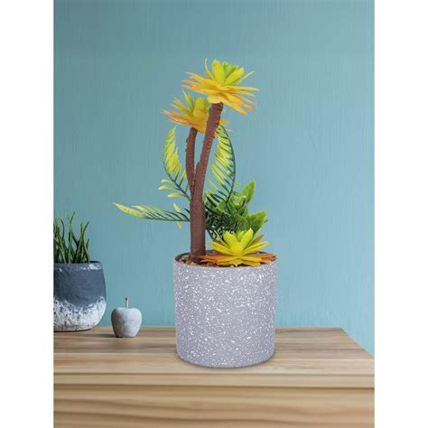 Buy Ekhasa Artificial Plant with Pot Indoor Plastic Small Decorative ...