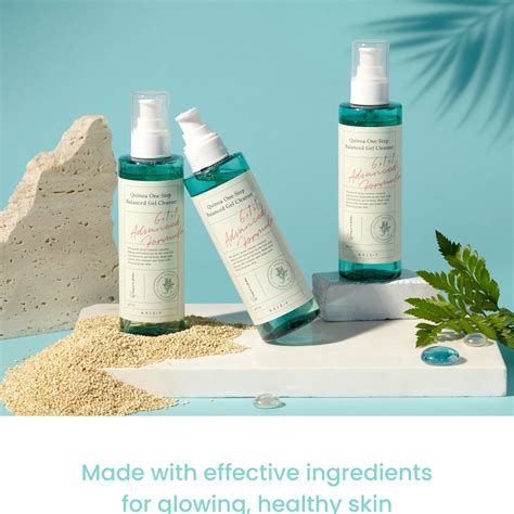 Quinoa One-Step Balanced Gel Cleanser 180ml - Maccaron