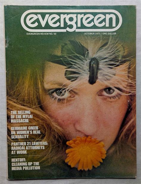 1971年 Evergreen Review ジャーメイン・グリア/ジョー・エスターハス/パンサー21 Panther 21 | ピストル ...