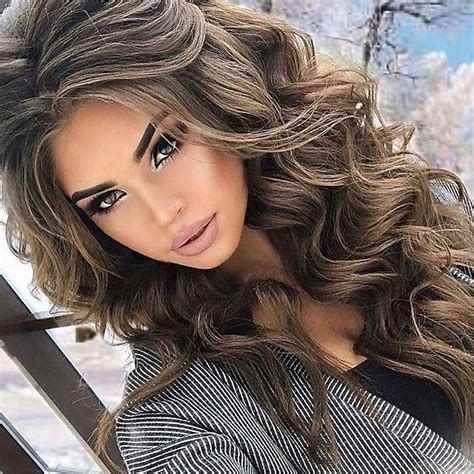 Dark Brown Wigs For Women Synthetic Wig Body Wave Asymmetrical Wig ...