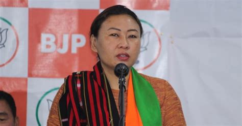 Meet S Phangnon Konyak, Nagaland's First Woman Rajya Sabha MP