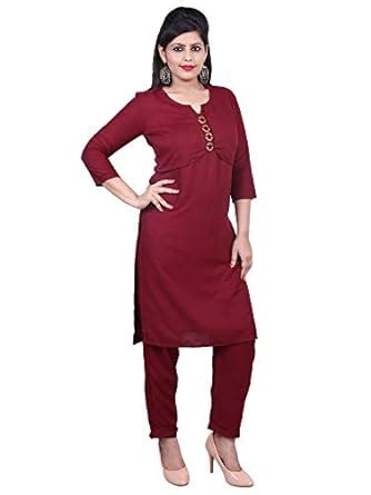 Buy Rayon Kurta Pant Set at Amazon.in