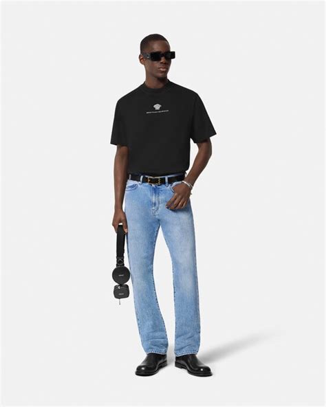 Men's Designer Polos & T-shirts | VERSACE AU