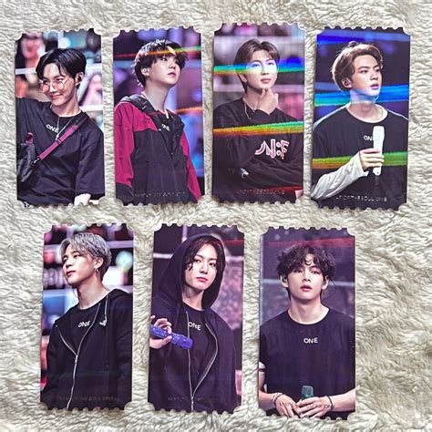 MAP OF THE SOUL ONE DVD HOLO PC TICKET SET, Hobbies & Toys, Memorabilia & Collectibles, K-Wave ...