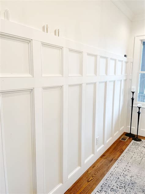 Diy board and batten accent wall hallway – Artofit