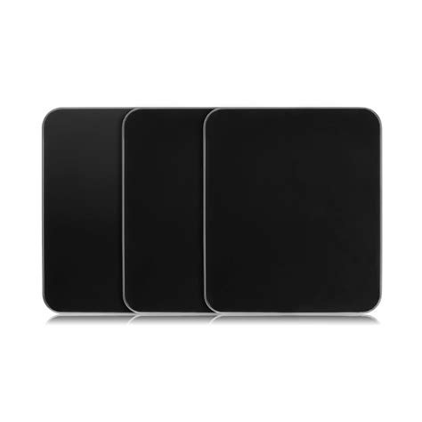 kwmobile Square Sticky Gel Pads (Set of 3) - Car Dashboard Phone Holder ...