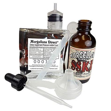Buy Morgellons Direct SSKI Iodine Potassium Iodide Solutions Mixing Kit ...