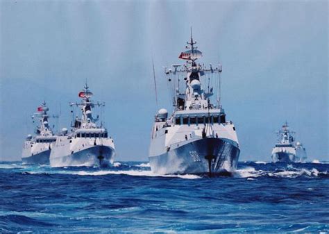 海上多面手，已生产40多艘的中国056轻型护卫舰高清大图-搜狐