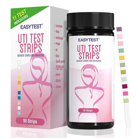 Buy 50 Urine Test Strips for Leukocytes | 11-in-1 Nitrite, Protein ...