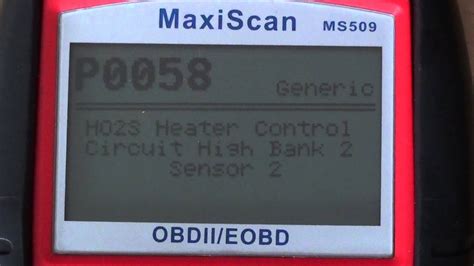 Image result for P0058 Code