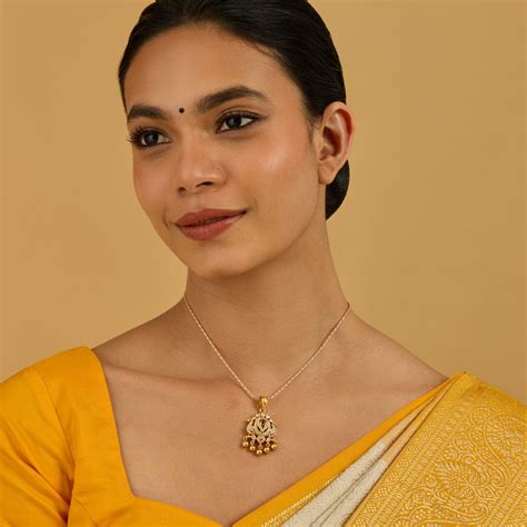 Silver Temple Pendant 174373