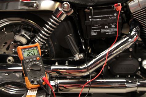 Image result for Using a Multimeter to Check Motorcycle Battery