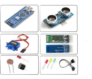 OLatus Arduino Nano V3.0 Kit with SG90 Servo Motor,Ultrasonic(HC-SR04 ...