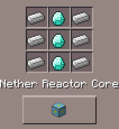 Image result for Minecraft Nether Reactor Core