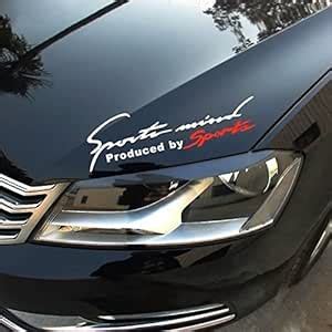 isee360 Racing Auto Hood Bumper Sides Windows Car Sticker,29x9cm ...