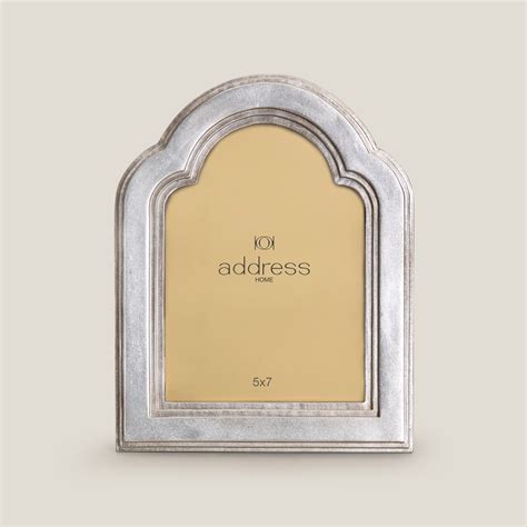 Buy Arch Silver Resin Photo Frame – Address Home