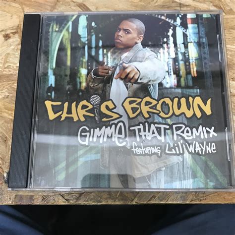HIPHOP R&B CHRIS BROWN - GIMME THAT REMIX FEAT LIL' WAYNE INST シングル CD ...