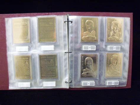 Lot Detail - 1999 Danbury Mint 22Kt Gold Stock Car Racing Cards- 1 ...