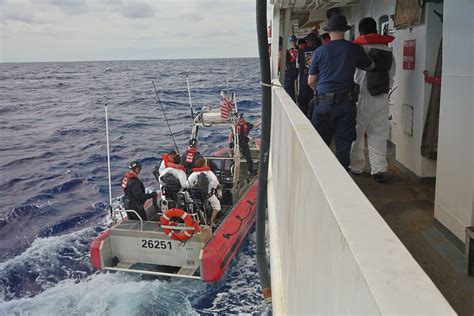 Coast Guard Cutter Vigorous returns home after 46-day alien ...