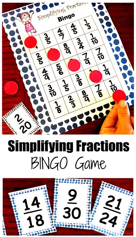 Practice Simplifying Fractions With This FREE Simplifying Fractions Game