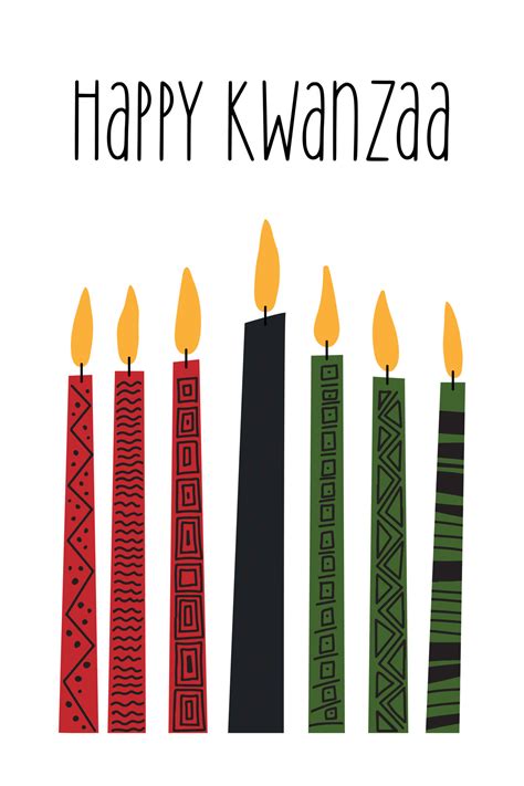 Kwanzaa Symbols Clip Art