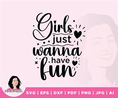 Buy Girls Just Wanna Have Fun Svg Girls Svg Fun Svg Girls Party Online ...