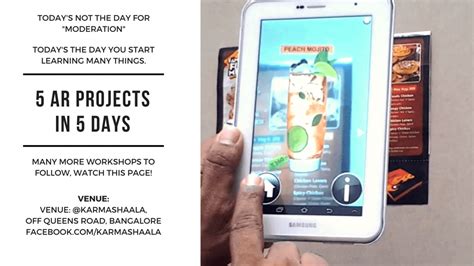 5 AR Projects in 5 Days: A Summer Workshop, Karmashaala, Bengaluru, 2 ...