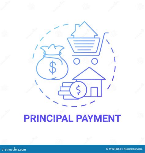 Principal Payment Concept Icon Stock Vector - Illustration of idea ...