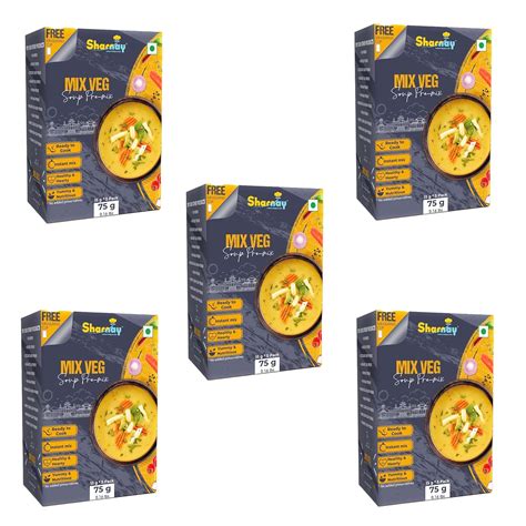 Sharnay Ready to Cook Soup Mix | Easy to cook | 3 Step Soup Mix | Fresh ...