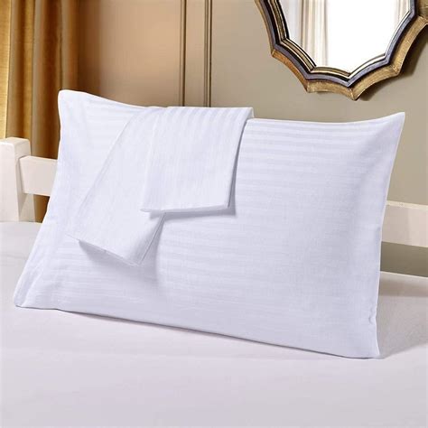Amazon.com: Travel Pillow Case 14x20 Size Egyptian Cotton Set of 2 ...
