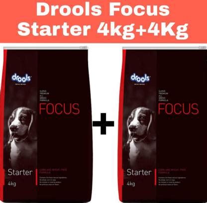 Drools Drools Focus Starter 4*2kg=8kg Chicken 8 kg (2x4 kg) Dry New ...