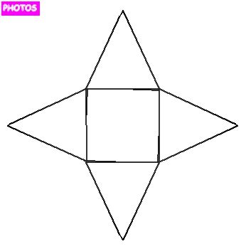 Net of a Triangular Pyramid 的图像结果