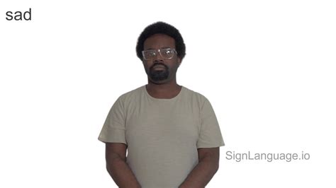 Image result for Sign Language Sad