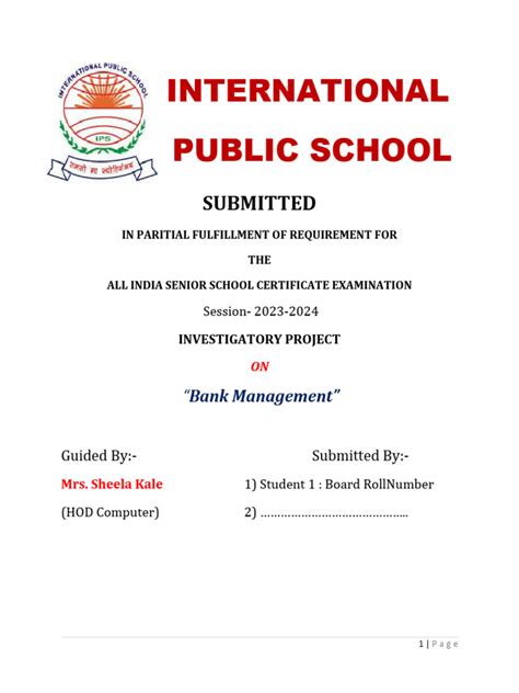 Image result for Project Plan Front Page Sample