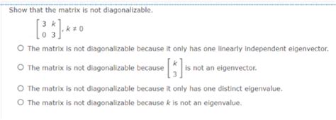 Image result for Examples of Matrix Which Is Not Diagonalizable