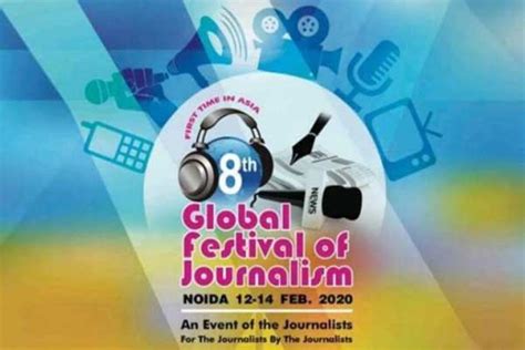 13th Global Festival of Journalism & AVGC Noida 2025 Unveils Poster for ...