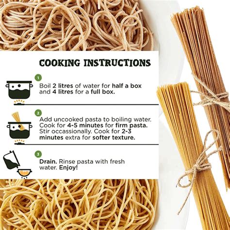 Buy LONG & SHORT HIGH FIBRE SPAGHETTI PASTA|WHOLEGRAIN WHEAT PASTA ...