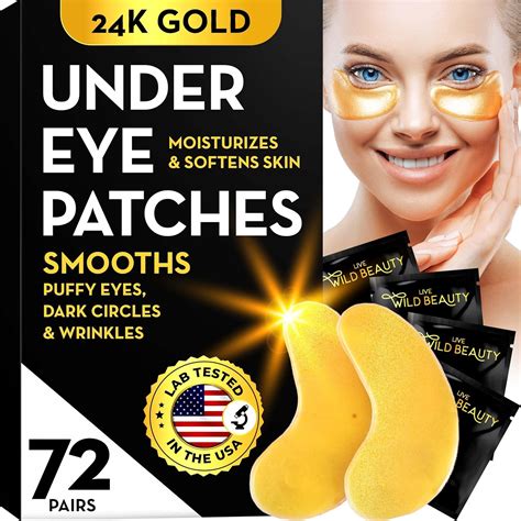 24K Gold Under Eye Patches - Dark Circles, Sri Lanka | Ubuy