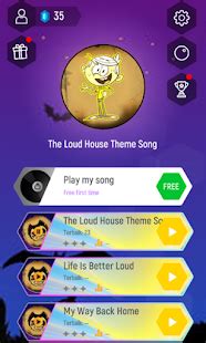 Download & Play The Loud House Magic Tiles Hop Games for Free on PC ...