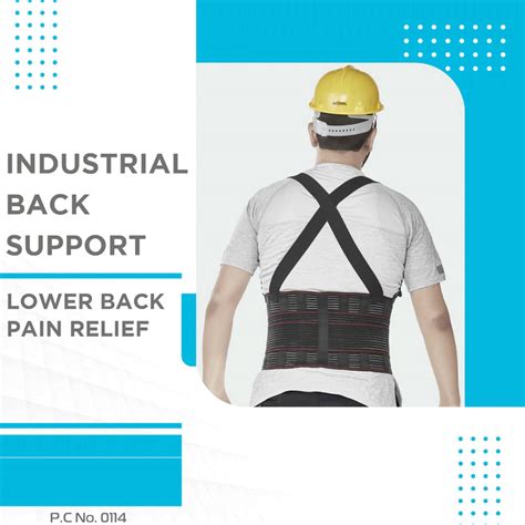 Buy VISSCO INDUSTRIAL BACK SUPPORT FOR LIFTING HEAVY MATERIAL/GOODS ...