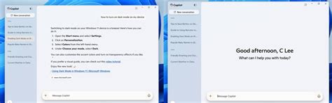 Microsoft test native Copilot-app met nieuw gesprekkenpaneel voor ...