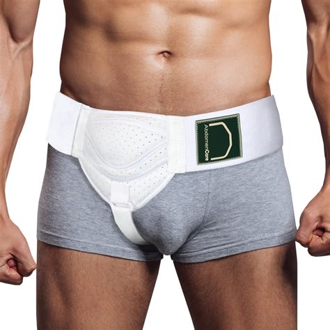 Buy Abdomencare Inguinal Hernia Support Belt for Men & Women with 2 Compression Pads - Hernia ...