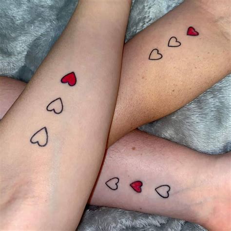 matching tattoo ideas with sister