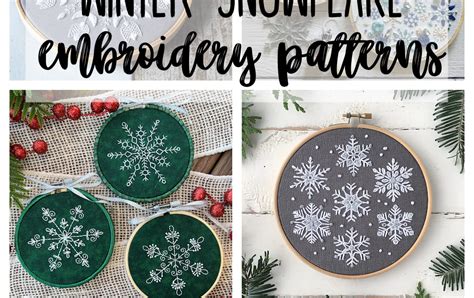 Image result for Embroidery Snowflake Patterns