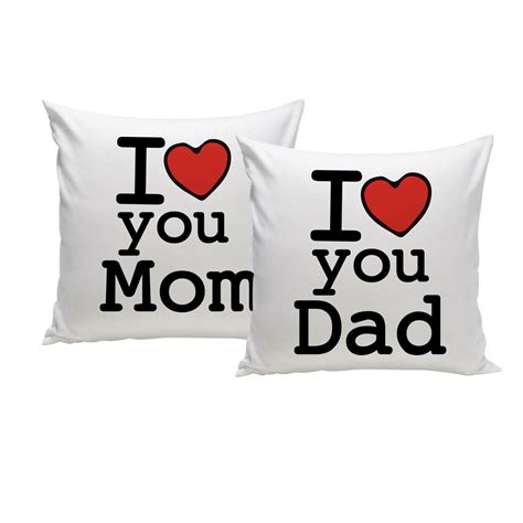 Buy Sky Trends Gift for Parents Combo Gift Printed Cushion Cover ...