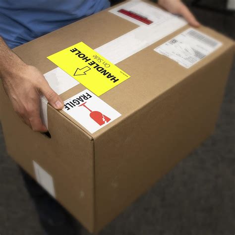 Buy Handle Hole on Side Labels - 250 3 X 2 'Handle Hole Stickers - Keep ...