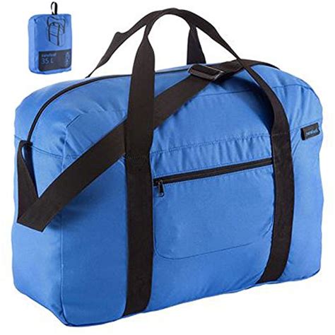 NewFeel 35L Folding Bag Blue Blue : Amazon.in