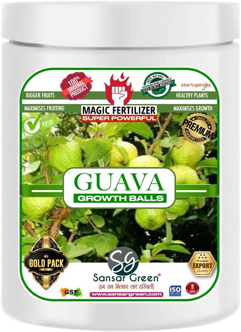 Sansar Green® Guava Magic Growth balls fertilizer for Maximising ...