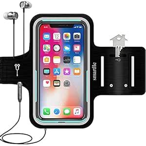 Cell Phone Armband for iPhone X 8 7 6 6S, Samsung Galaxy S8 S7, with ...